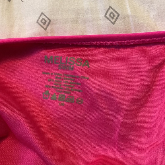 Melisa Swim Hot Pink Cheeky Bikini Bottoms - Picture 5 of 6
